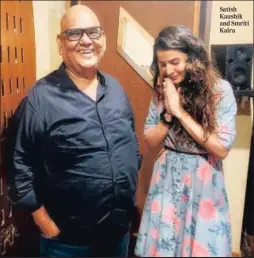  ?? ?? Satish Kaushik and Smriti Kalra