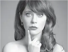  ??  ?? Zooey Deschanel is playing Jess in New Girl for eight more epsiodes.