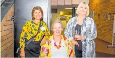 ?? ?? Jenni Hurn, Anne Pankhurst and Roz Irwin (Tauranga Business Chamber).