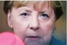  ?? AP PHOTO/ OLIVIER HOSLET ?? Angela Merkel