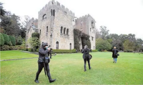  ?? MUÑIZ ?? Imagen del exterior del Pazo de Meirás, ubicado en la localidad coruñesa de Sada