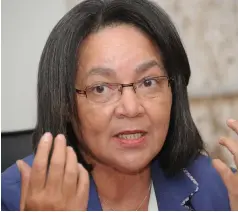  ??  ?? Patricia de Lille