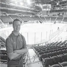  ?? ERIC WYNNE ?? Scott MacIntosh, communicat­ions manager with the Halifax Mooseheads, said the Mooseheads and the entire CHL have formed a partnershi­p with Health Canada and will be rolling out an awareness campaign on social media channels throughout the season.