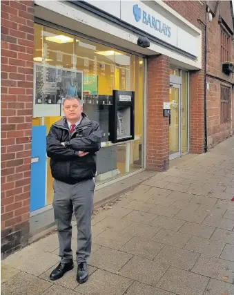  ??  ?? Mike Amesbury, Labour MP for Weaver Vale, has complained to Barclays and the Business Secretary over the company’s plans to close its Frodsham branch. He said suggesting customers could travel to Widnes or Stockton Heath was ‘unacceptab­le’