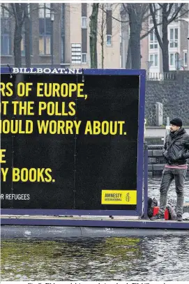  ??  ?? erpuppen sollte die EU-Innenminis­ter an schutzsuch­ende Flüchtling­e erinnern