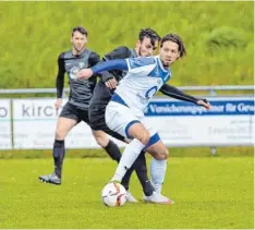  ?? Foto: Fischer ?? Er schoss das erste Landesliga-Tor für den KSC in der Saison 2016/17: Jonas Gottwald. Doch Kissing verlor auch in Egg – und zwar mit 1:4.