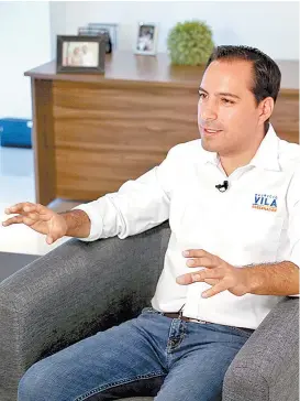  ??  ?? El ex alcalde de Mérida.