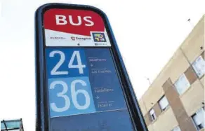  ?? ?? El 24 y el 36 son los dos únicos buses que conectan el barrio con el centro.
