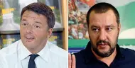  ??  ?? Matteo Renzi Segretario nazionale del Pd, ha 42 anni Matteo Salvini Il segretario federale della Lega, 44 anni