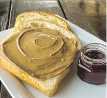  ?? DAVE SIDAWAY ?? Just because the Commission scolaire de Montréal has lifted its ban on peanuts doesn’t mean I’ll be sending my children to school with a peanut butter and jam sandwich, Allison Hanes writes.
