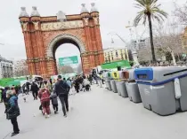  ?? EFE ?? BARCELONA cuenta con un abanico de medidas de prevención, reutilizac­ión y reciclaje de residuos.