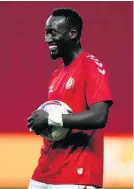  ??  ?? Bristol City striker Famara Diedhiou