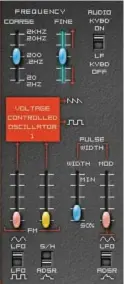  ??  ?? Modulate your pulse width by envelopes to get good sweeps or plucked sounds