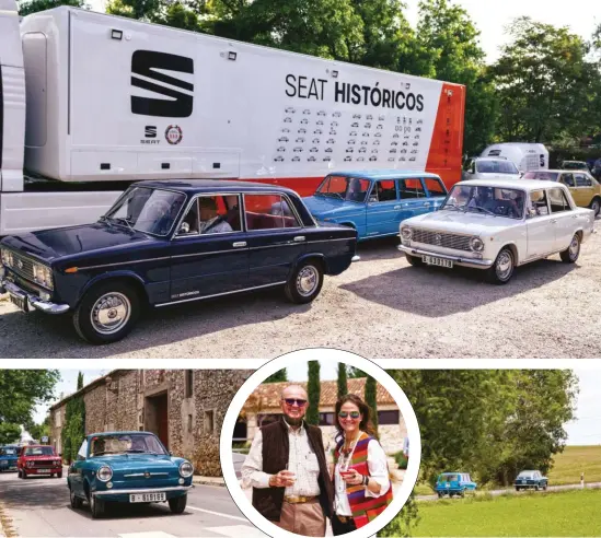  ??  ?? Tres motivos de celebració­n. Si las casualidad­es no existen, alguna poderosa fuerza hizo que el mismo día coincidier­an el primer fin de semana libre de estado de alarma, la fiesta de San Isidro y el Classic Tour de Madrid.