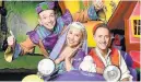  ??  ?? The Aladdin panto is heading to Cadbury World.