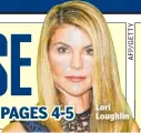  ??  ?? Lori Loughlin