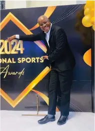  ?? ?? ▴ Eswatini Cue Sports Associatio­n (ECSA) President Muntu Dlamini. (Courtesy pic)