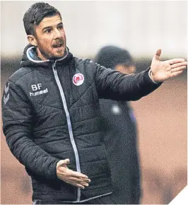  ??  ?? ■Barry Ferguson is currently the manager of Clyde.