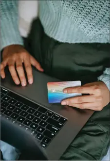  ?? — photo by liza Summer / pexels.com ?? Noor Zuraidin reminds everyone to create unique usernames and passwords to make it difficult for criminals to hack their bank accounts.