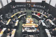  ??  ?? SHRUNK: The House of Assembly, above, was cut from 35 to 25 seats, and the Legislativ­e Council from 19 to 15.