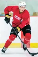  ?? Herald file photo ?? Lethbridge’s Ridly Greig signed a threeyear entry level contract with the Ottawa Senators Tuesday.