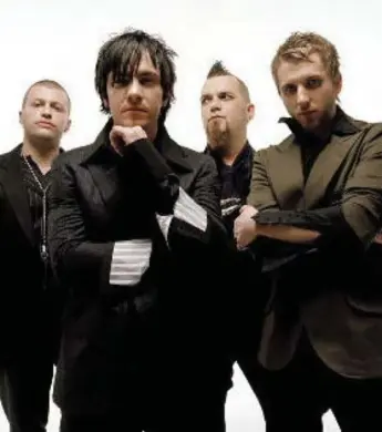  ??  ?? Three Days Grace’s 2009 single “The Good Life,” was identified as the dumbest song of the last decade.
