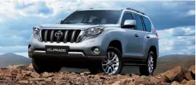  ??  ?? Land Cruiser Prado ofrece un gran combo de tecnología y confort. Cuenta con motor V6 nafta de 4.0 litros y 275 CV.