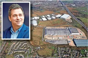  ?? ?? ● Former Siemens CEO, Juergen Maier (inset) has hailed the plans for the AMPI on Kingsway Business Park