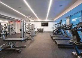  ?? Photo courtesy of The Wilshire ?? State-of-the-art fitness centers are among the desired amenities.