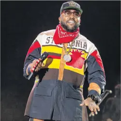  ?? AP PHOTO ?? In this Oct. 31, 2014 file photo, Antwan “Big Boi” Patton of Outkast performs at the Voodoo Music Experience in New Orleans. The rapper has already landed a recurring role on”The Quad” and is in the process of filming his part for “Super Fly,” a remake...