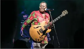  ?? PIC: THALEFANG CHARLES ?? Creative industry players have asked for living legendary guitarist John ‘Blackie’ Selolwane to be bestowed with Botswana’s second highest honor, Naledi Ya Botswana