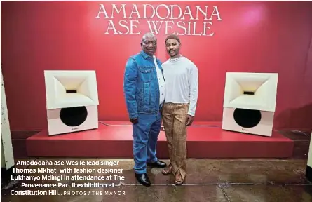 Mdingi’s exhibition gives insights into black history - PressReader