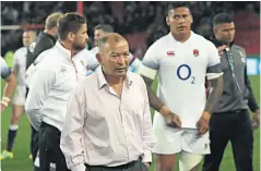  ??  ?? England coach Eddie Jones said having a few words of Japanese would ‘minimise stress’