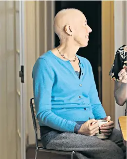  ??  ?? Fighting on: Celia Jones and her mother Annie, who has advanced ovarian cancer