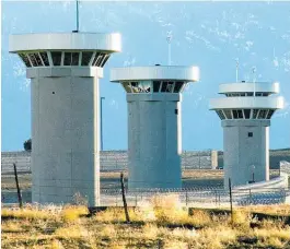  ?? Photos / AP ?? Colorado’s “Supermax” prison is located outside an old mining town about two hours south of Denver.