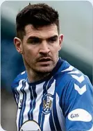  ??  ?? Determined to succeed: new Kilmarnock striker Lafferty