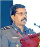  ??  ?? Air Vice Marshal WMKSP Weerasingh­e, Director Training