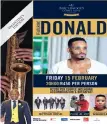  ??  ?? BIRCHWOOD Comes Alive Jazz Evening, the Ekurhuleni’s best for the past 17 years, returns on Friday with host singer Donald for a special celebratio­n of love.