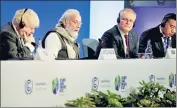  ?? GETTY IMAGES ?? The new NDC promises to reduce emissions intensity of GDP by 45% by 2030, as promised by PM Modi at COP26 last year.