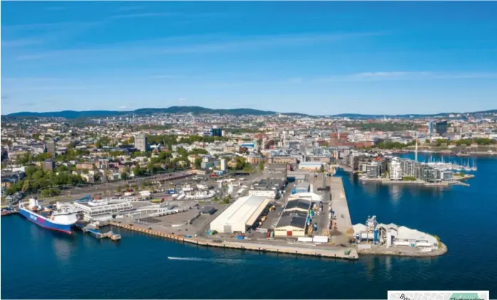  ?? Foto: Hans O. Torgersen ?? Det rundt 300 mål store Filipstad-området ligger i Oslo sentrum og er et minne om en annen tid. Det er fortsatt havneaktiv­itet der, men langt mindre enn for noen år siden.