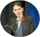  ??  ?? Prime Minister Jacinda Ardern at the awards ceremony.