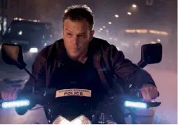  ??  ?? Un Matt Damon de plus en plus « ramboïsé » dans « Jason Bourne ».
