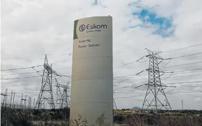  ?? /Reuters ?? Troubling times: The Treasury surprised the market on Wednesday when it revealed no new measures to restructur­e power utility Eskom, which is mired in R450bn of debt.