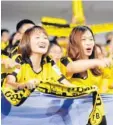  ?? Foto: imago ?? Der BVB wurde von den chinesisch­en Fans euphorisch begrüßt.