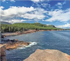  ?? KRISTI RUGG, NATIONAL PARK SERVICE ?? Maine’s Acadia National Park is known for its unspoiled natural beauty.