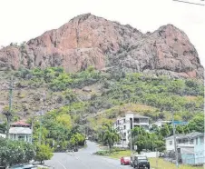  ?? Picture: SHAE BEPLATE ?? COLOUR CHANGE: Castle Hill was looking greener yesterday after some welcome rain this week.