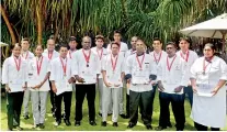  ??  ?? Asia Leisure Hotels’ winners at Culinary Art Food Expo 2019