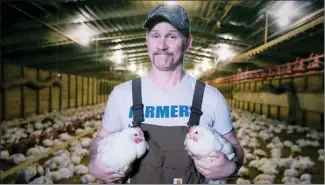  ?? The Canadian Press/TIFF ?? Morgan Spurlock, who ate nothing but McDonald’s food for 30 days in Super Size Me, is now coming out with Super Size Me 2: Holy Chicken, in which he opens a chicken restaurant.