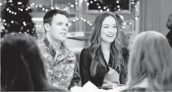  ?? CBS Films ?? Jake Lacy and Olivia Wilde star in “Love the Coopers.”