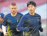  ?? GETTY IMAGES ?? With Harry Kane (not in pic), Son Heung-min (right) has formed a formidable goal poaching pair at Tottenham Hotspur.